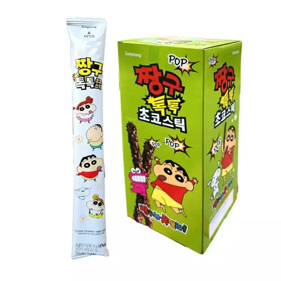 짱구 톡톡 초코스틱 18g