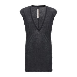 릭오웬스 딥 브이넥 반투명 티셔츠 RU02E1157UC 09_이미지