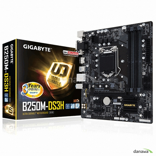 GIGABYTE GA-B250M-DS3H 듀러블에디션 피씨디렉트