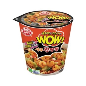 오뚜기 WOW 새우 진짬뽕 컵 80g (5개)
