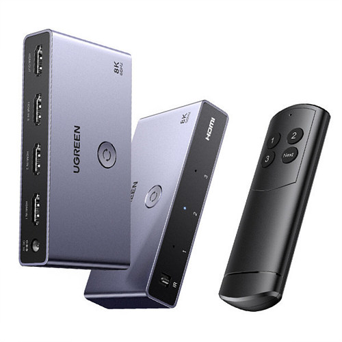 UGREEN CM624 3:1 HDMI 선택기이미지입니다. 누르면 해당 게시물로 새창이동합니다.