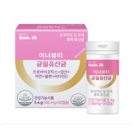 넥스팜코리아 올린 아이비 이너뷰티 균질유산균 30캡슐