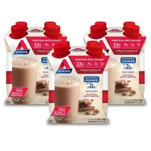 앳킨스 초코 프로틴-리치 쉐이크 12개  202.8oz 3팩