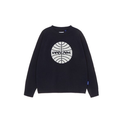 라이프 미트볼 라운드넥 스웨터 네이비 PODCKS31100NV