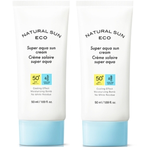  더페이스샵 내추럴 선 에코 슈퍼 아쿠아 선크림 50ml [2개] 상품이미지