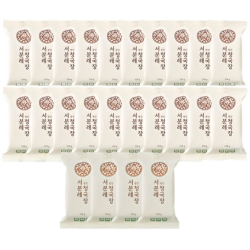 서일농원 서분례 명인 청국장 110g (24개)_이미지