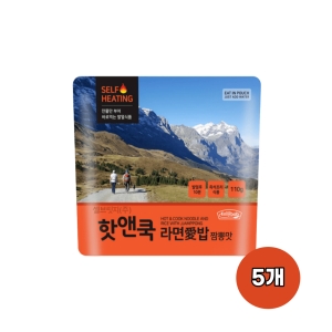 참미푸드 핫앤쿡 라면애밥 짬뽕맛 110g 5개_이미지