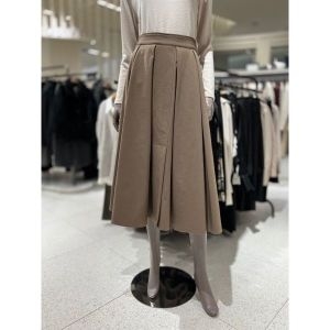 파슨스 강추 스트레치 플레어 스커트 PW2R9SK05BR_이미지