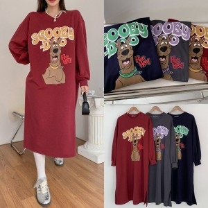 아이우먼 위쉬몰 PO 히히도그캐릭터원피스 Q700H403 빅사이즈_이미지