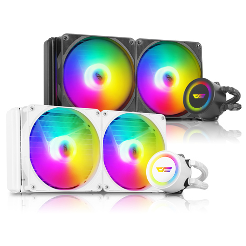 [포인트 마켓] darkFlash AURA DA-280 RGB (화이트)