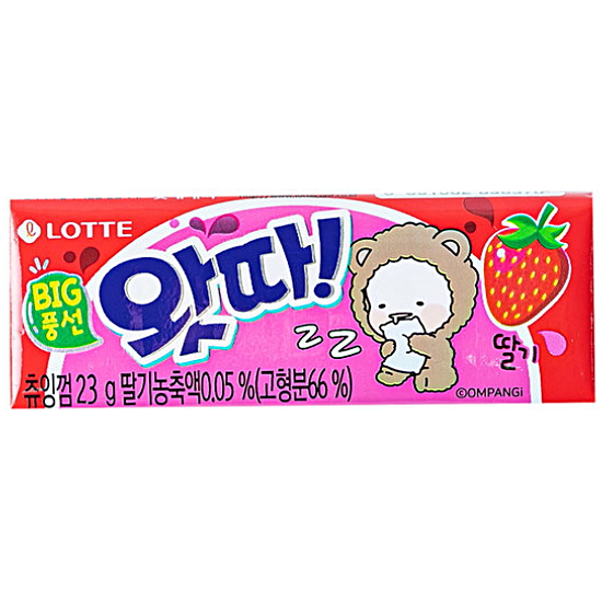 롯데웰푸드 왓따 딸기 23g (12개)