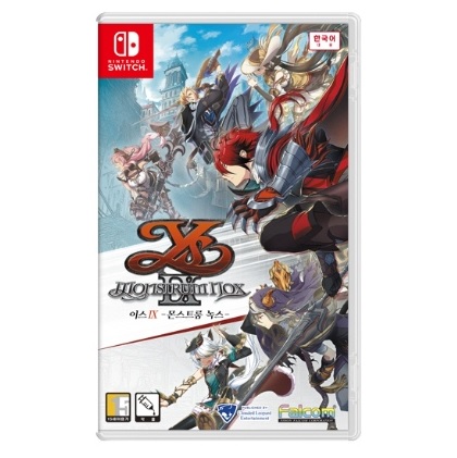 이스 9 ~몬스트룸 녹스~ 한글판 SWITCH, 패키지칩_이미지