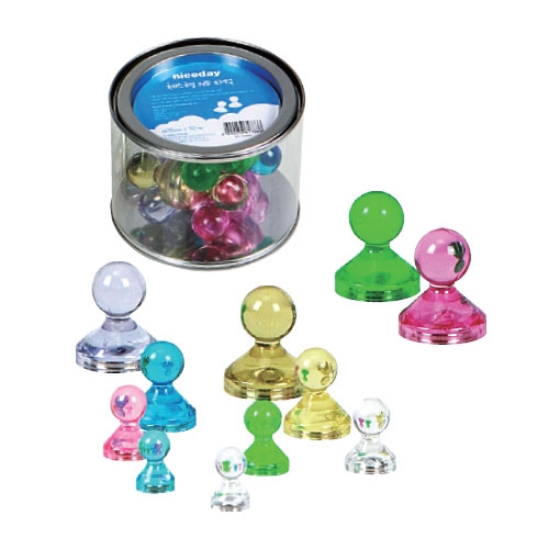 오피스디포 체스형 ND자석 21mm 10개