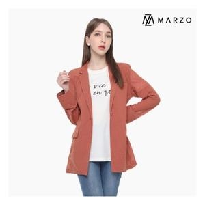 마르조 ANC_ 원버튼 필미 자켓 브릭_2BMAJD02_이미지
