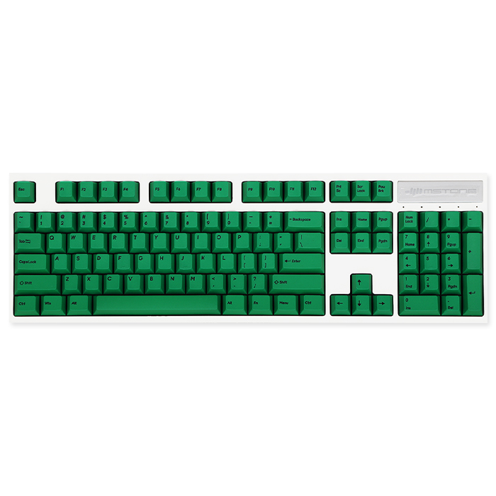 엠스톤글로벌 mStone Unicolor 119Key (그린 슬랜티)_이미지