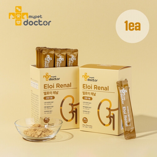 마이펫닥터 엘로이레날 신장 영양제 60g (2g x 30p)