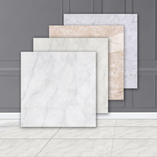 리프온리 스티커 접착식 데코타일 유광 대리석 (12장, 30.5cm x 30.5cm)
