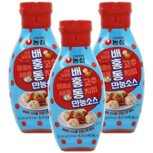 농심 배홍동 만능소스 300g이미지입니다. 누르면 해당 게시물로 새창이동합니다.