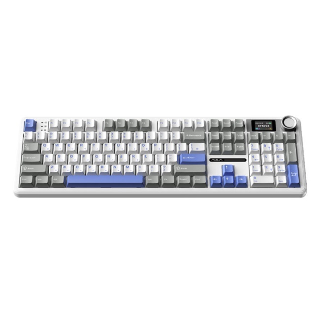 F108 PRO 유무선 기계식 라벤더 화이트