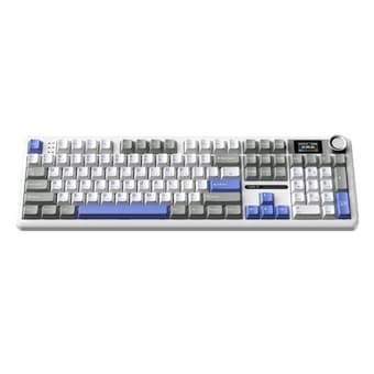 AULA <b>F108</b> PRO 유무선 기계식 라벤더 화이트