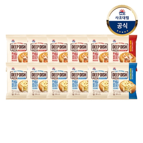 사조대림 한입피자 콤비네이션 80g (12개)_이미지