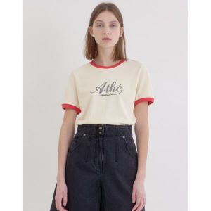 바네사브루노 아떼바네사브루노 로고프린트 면 반팔티셔츠 VLTS3B221CR