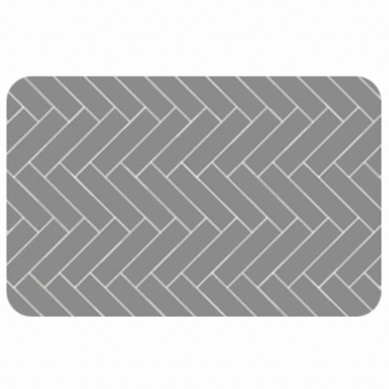 데코뷰 모던 헤링본 양면쿠션 거실매트 (170x140cm)_이미지