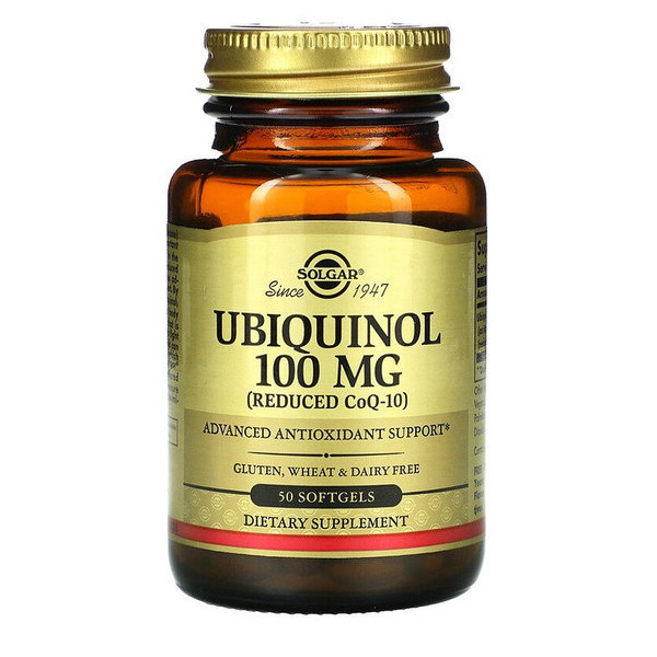 솔가 유비퀴놀 (환원형 CoQ10) 100mg 50정 (1개)_이미지
