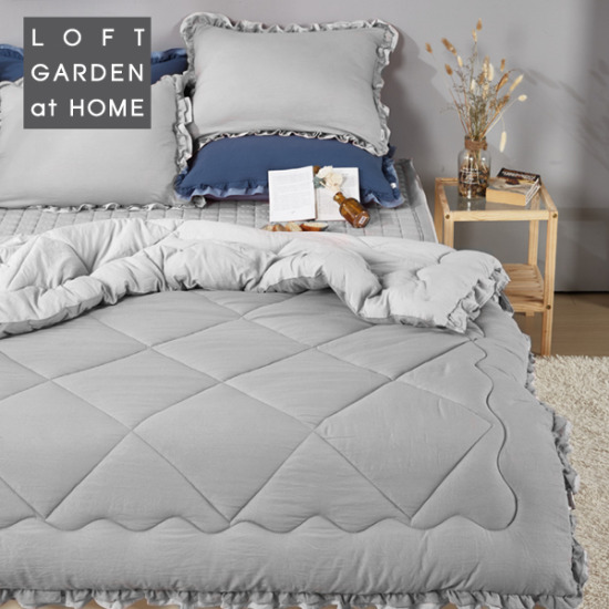 로프트가든 엘런 피그먼트워싱 차렵베개세트 (퀸 Q)_이미지