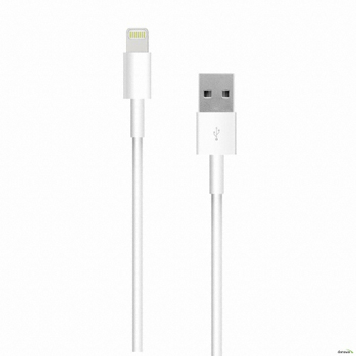 APPLE 라이트닝 8핀 케이블 MD818FE/A (1m, 벌크)_이미지