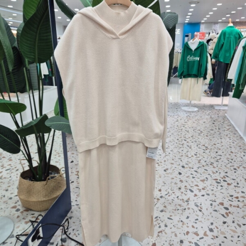 에잇컨셉 봄 세일러조끼 원피스 C26B1FOP001IV_IC_이미지