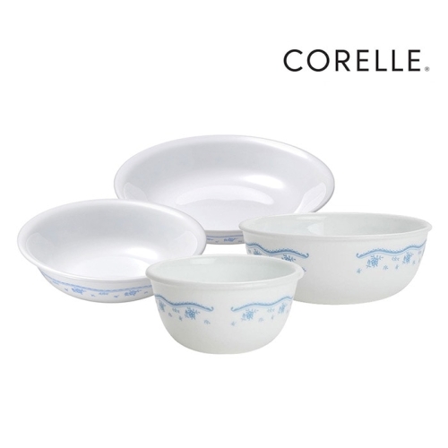 코렐 모닝블루 신 1인 홈세트 4P