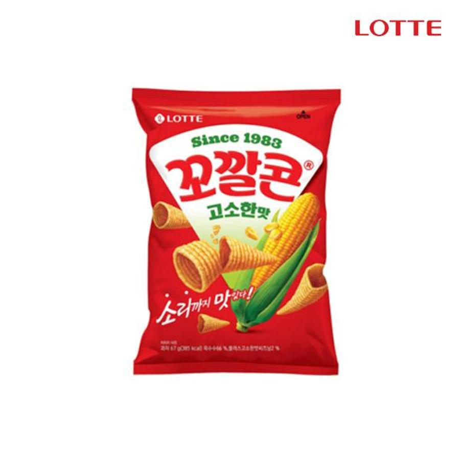 롯데제과 꼬깔콘 고소한맛 67g (21개)_이미지