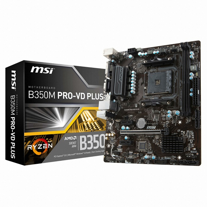 MSI B350M PRO-VD PLUS