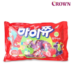 크라운제과 크라운 마이쮸 딸기 포도_이미지