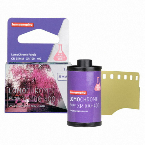 로모그래피 뉴 포뮬러 크롬퍼플 35mm 컬러필름
