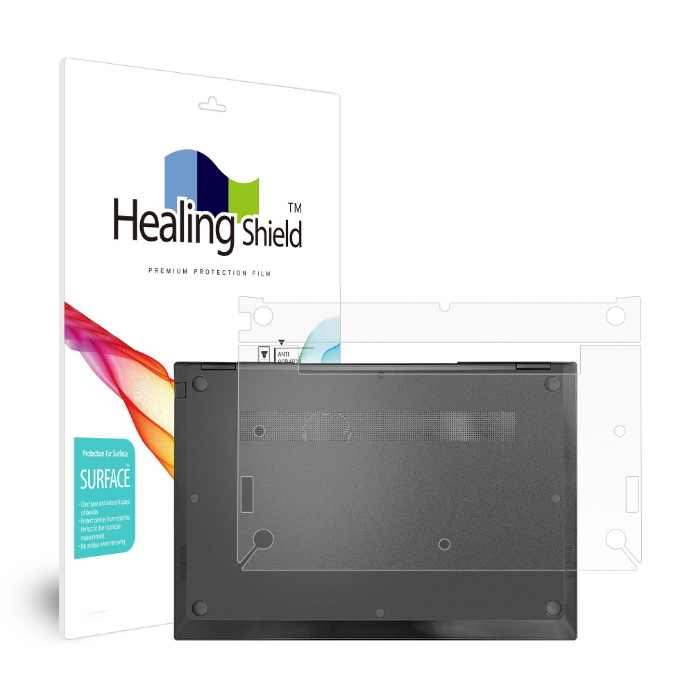 폰트리 힐링쉴드 LG전자 그램360 16T90P 16TD90P 무광 외부보호필름 (하판 2매)