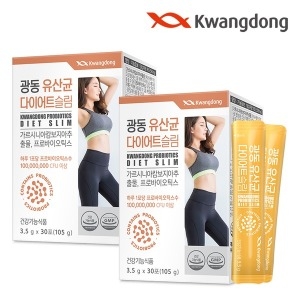 비오팜 광동생활건강 유산균 다이어트 슬림 3.5g 30포 (2개)_이미지
