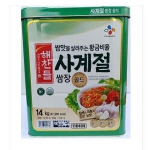 CJ제일제당 해찬들 사계절 쌈장 골드 14kg (1개)