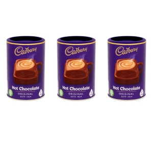 Cadbury Hot Chocolate Cocoa Powder 캐드버리 핫 초콜릿 오리지널 코코아 파우더 250g 3팩_이미지