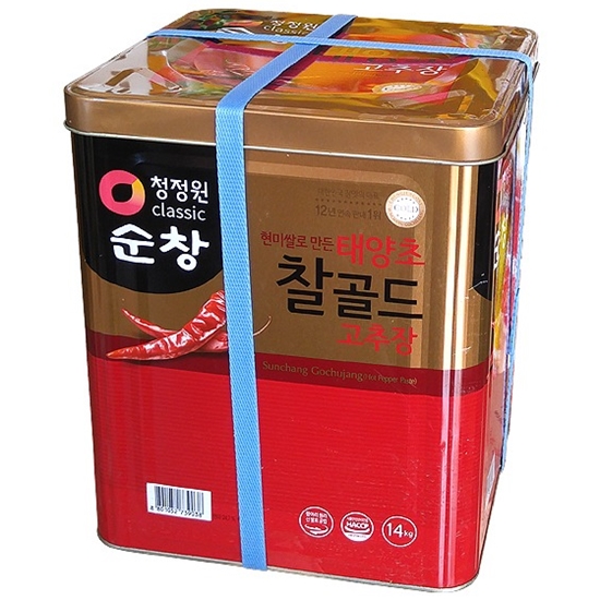 청정원 순창 태양초 찰골드 고추장 14kg (1개)_이미지