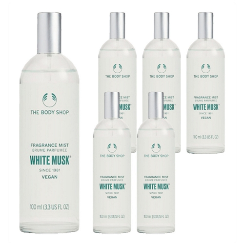 더바디샵 화이트 머스크 후레그런스 미스트 100ml (6개)_이미지