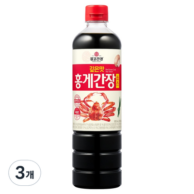 몽고식품 깊은맛 홍게 간장 소스 900ml (3개)_이미지