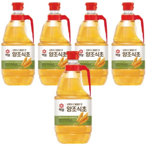 백설 양조식초 1.8L (5개)_이미지