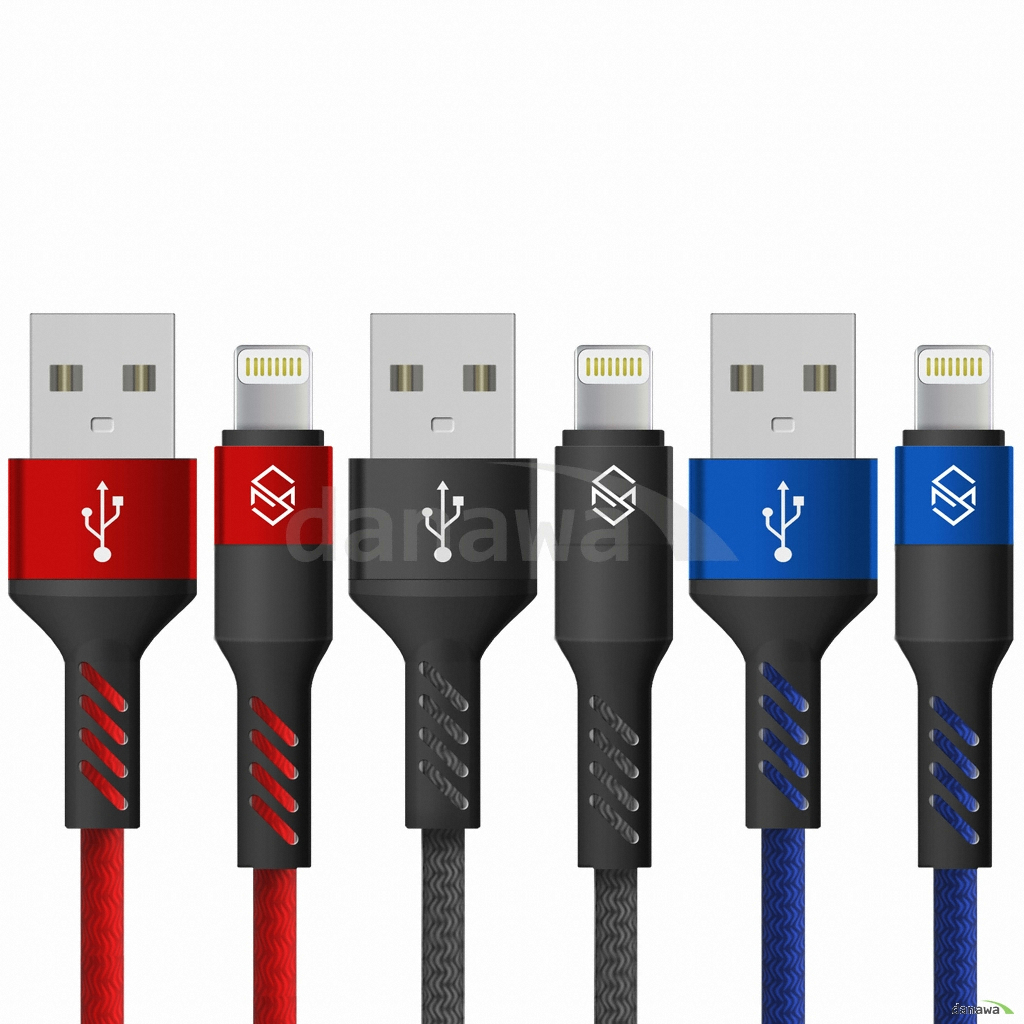 신지모루 로프 라이트닝 8핀 충전 케이블 (2m, 1개)_이미지