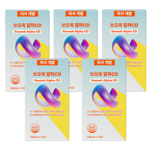 코지맘바이오 파이안 쏘오옥 알파CD 14포 (5개)_이미지