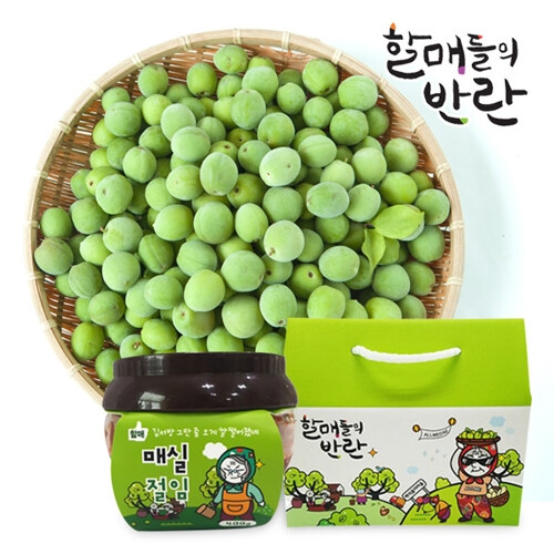 할매들의반란 할매들의반란 올미 매실장아찌 400g_이미지