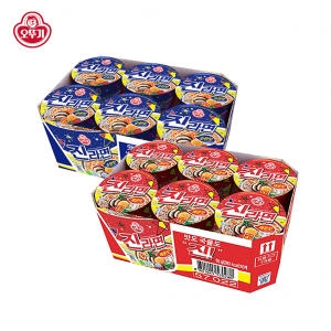 오뚜기 진라면매운맛컵6개 + 진라면순한맛컵6개