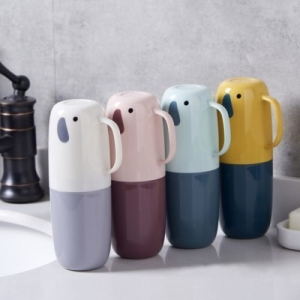 오너클랜 휴대용칫솔케이스 칫솔통 여행용 세트 양치컵