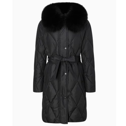 닥스골프 폭스퍼 탈착카라 구스다운 패딩점퍼 WNJU4D851BK_이미지